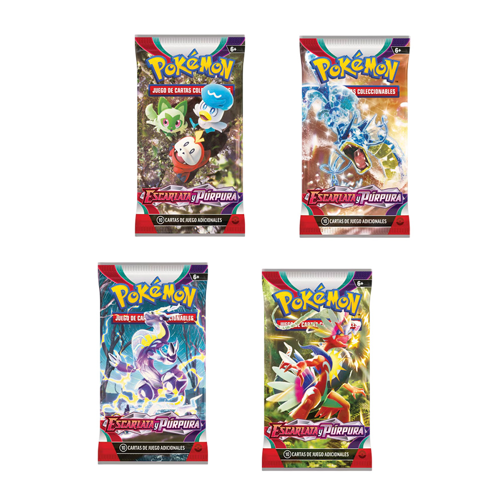 Pokemon TCG Escarlata y Purpura Sobre Español - Imagen 4