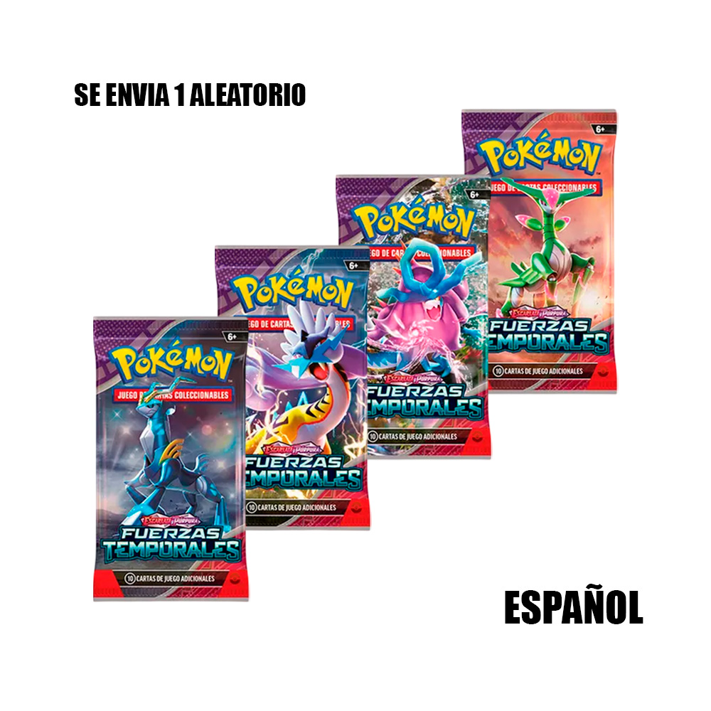 Pokemon TCG Fuerzas Temporales Sobre Español - Imagen 3