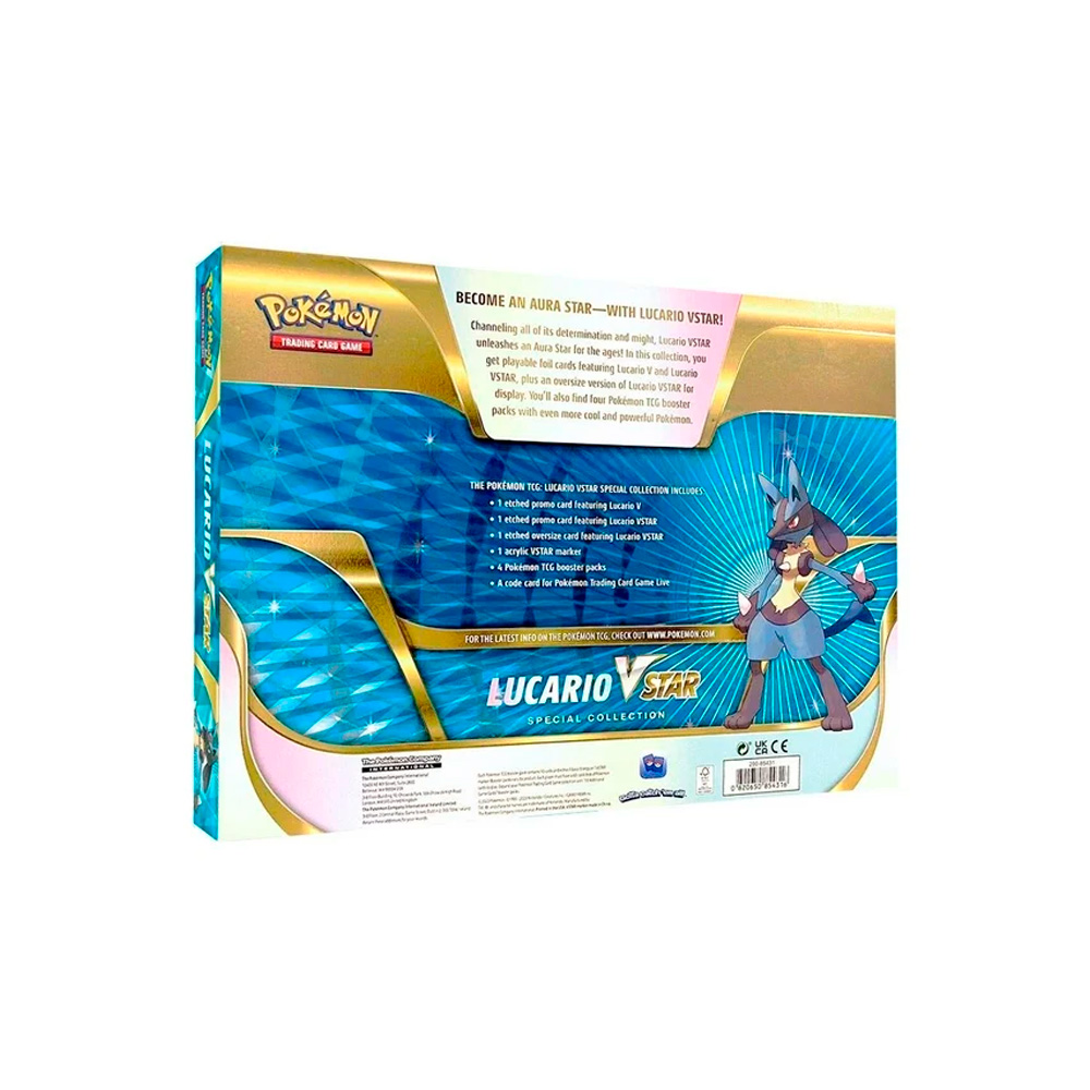 Pokemon TCG Lucario V Star Special Collection Ingles - Imagen 4