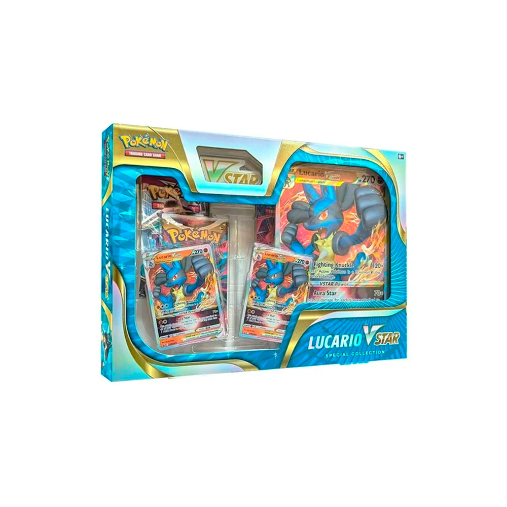 Pokemon TCG Lucario V Star Special Collection Ingles - Imagen 5