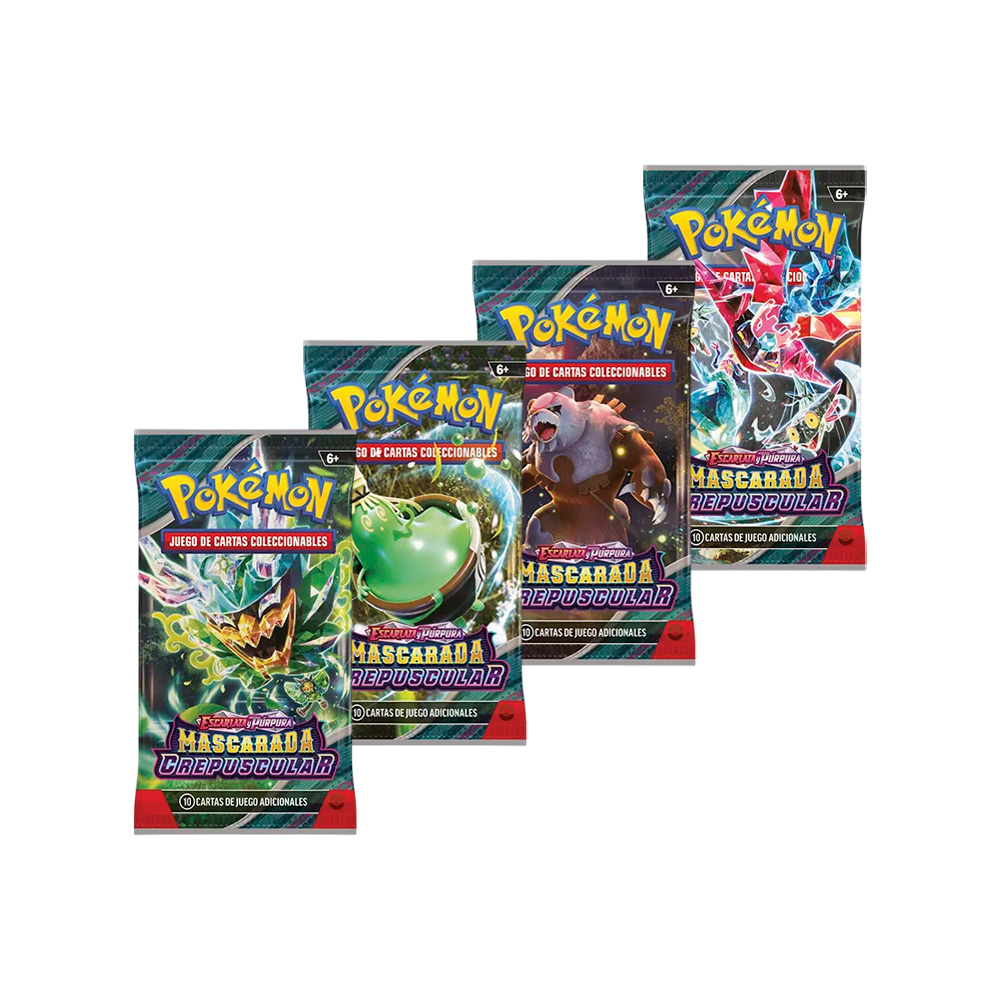 Pokemon TCG Mascarada Crepuscular Sobre Español