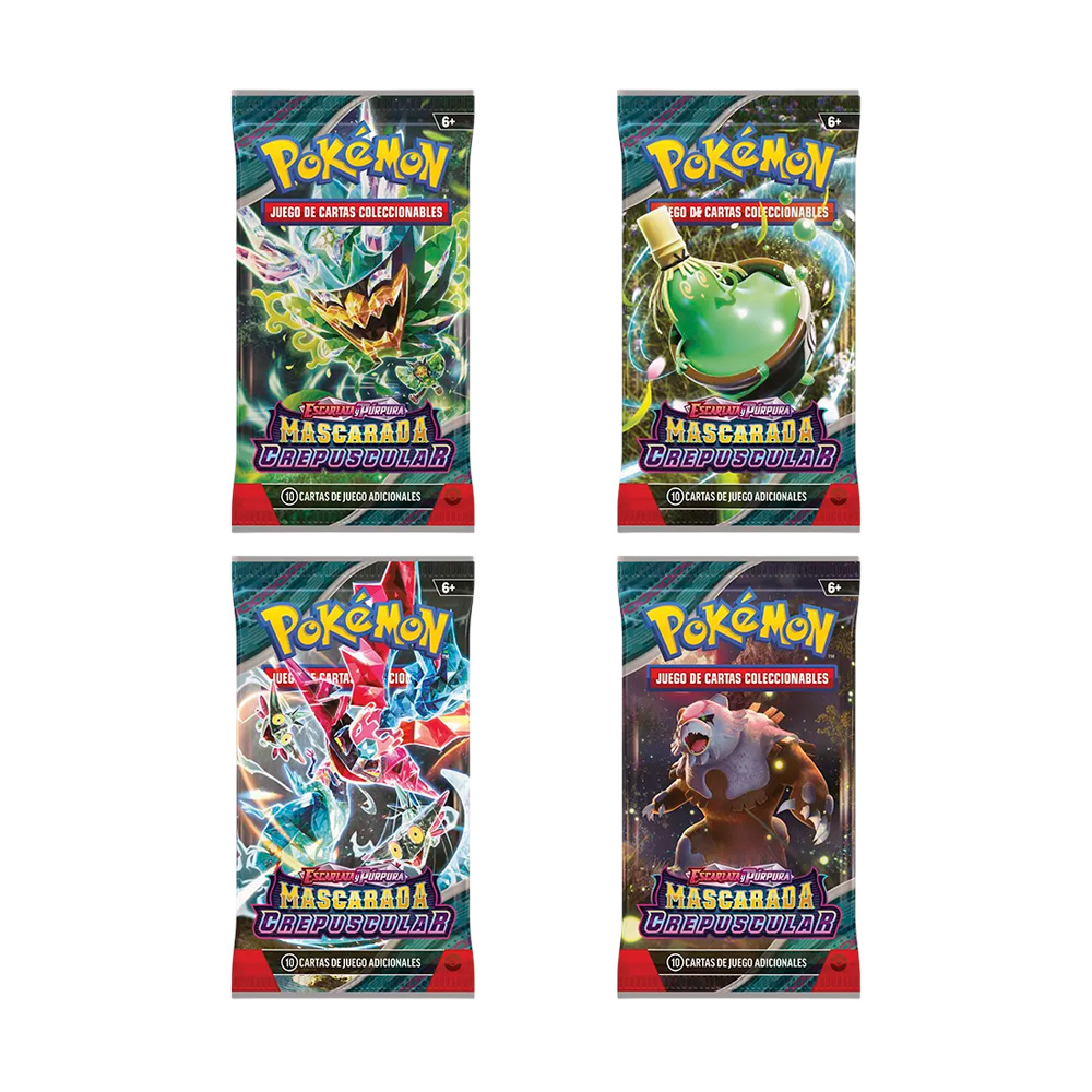 Pokemon TCG Mascarada Crepuscular Sobre Español - Imagen 4