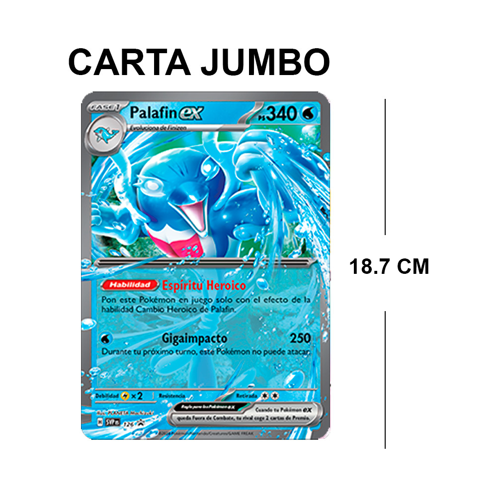 Pokemon TCG Palafin EX Set Cartas Español con Codigo Digital - Imagen 3