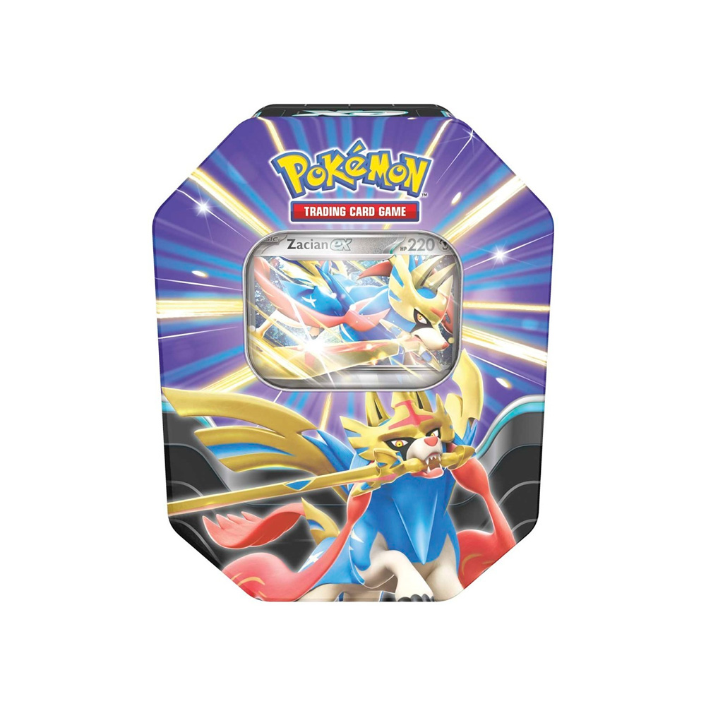 Pokemon TCG Slashing Legends Tin Zacian Español