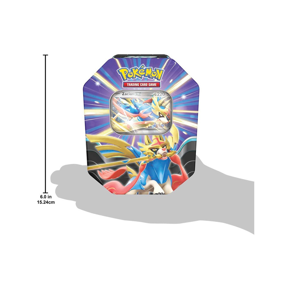 Pokemon TCG Slashing Legends Tin Zacian Español - Imagen 5