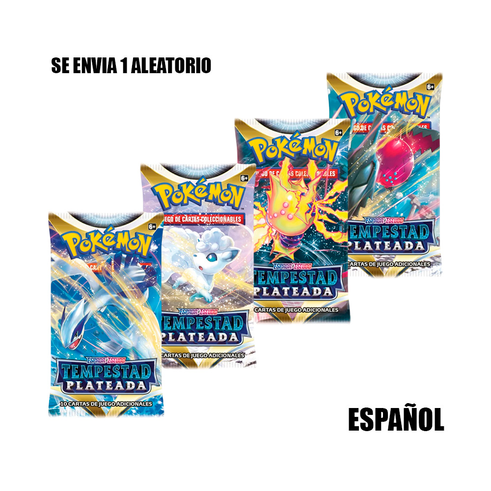 Pokemon TCG Tempestad Plateada Sobre Español - Imagen 3