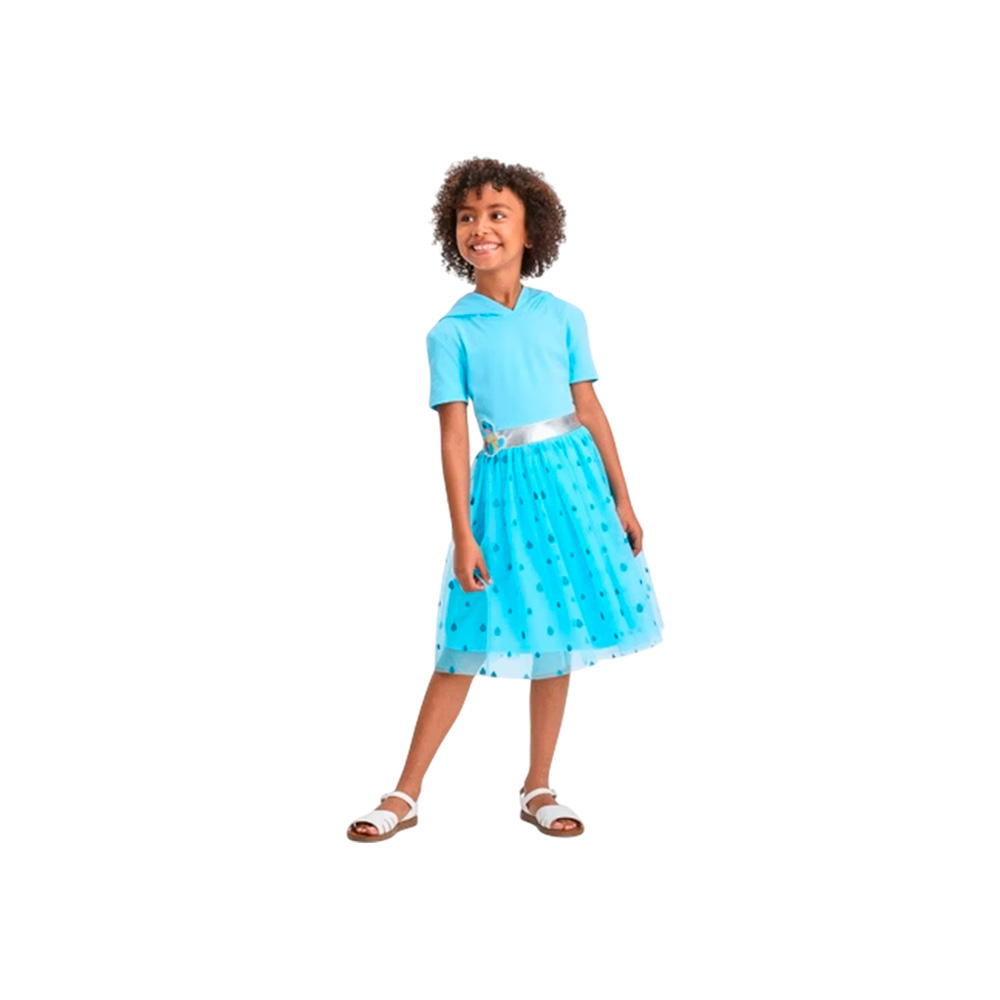Pokemon Vestido Squirtle Niña Disfraz Talla 14