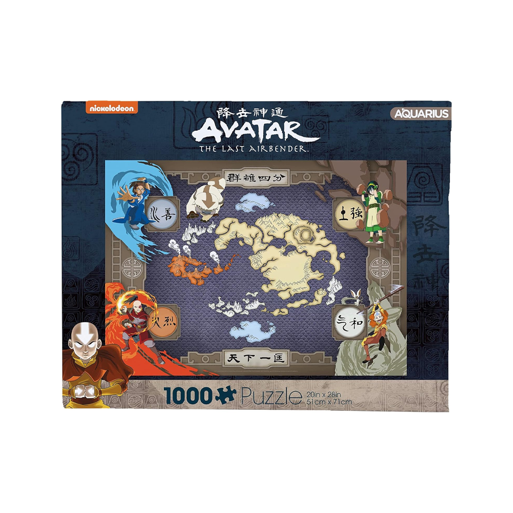 Rompecabeza AQUARIUS Avatar Mapa 1000 Piezas - Imagen 7