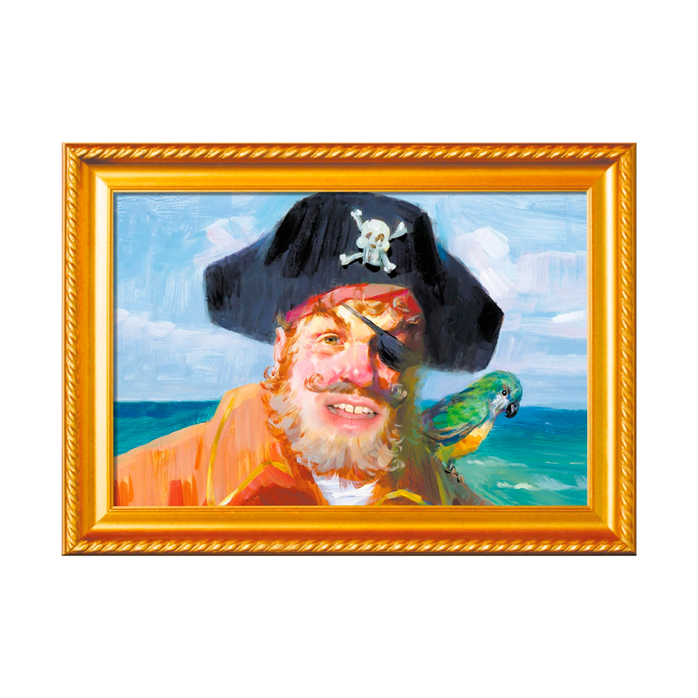 Rompecabeza AQUARIUS Bob Esponja Painty Pirate 1000 piezas - Imagen 5