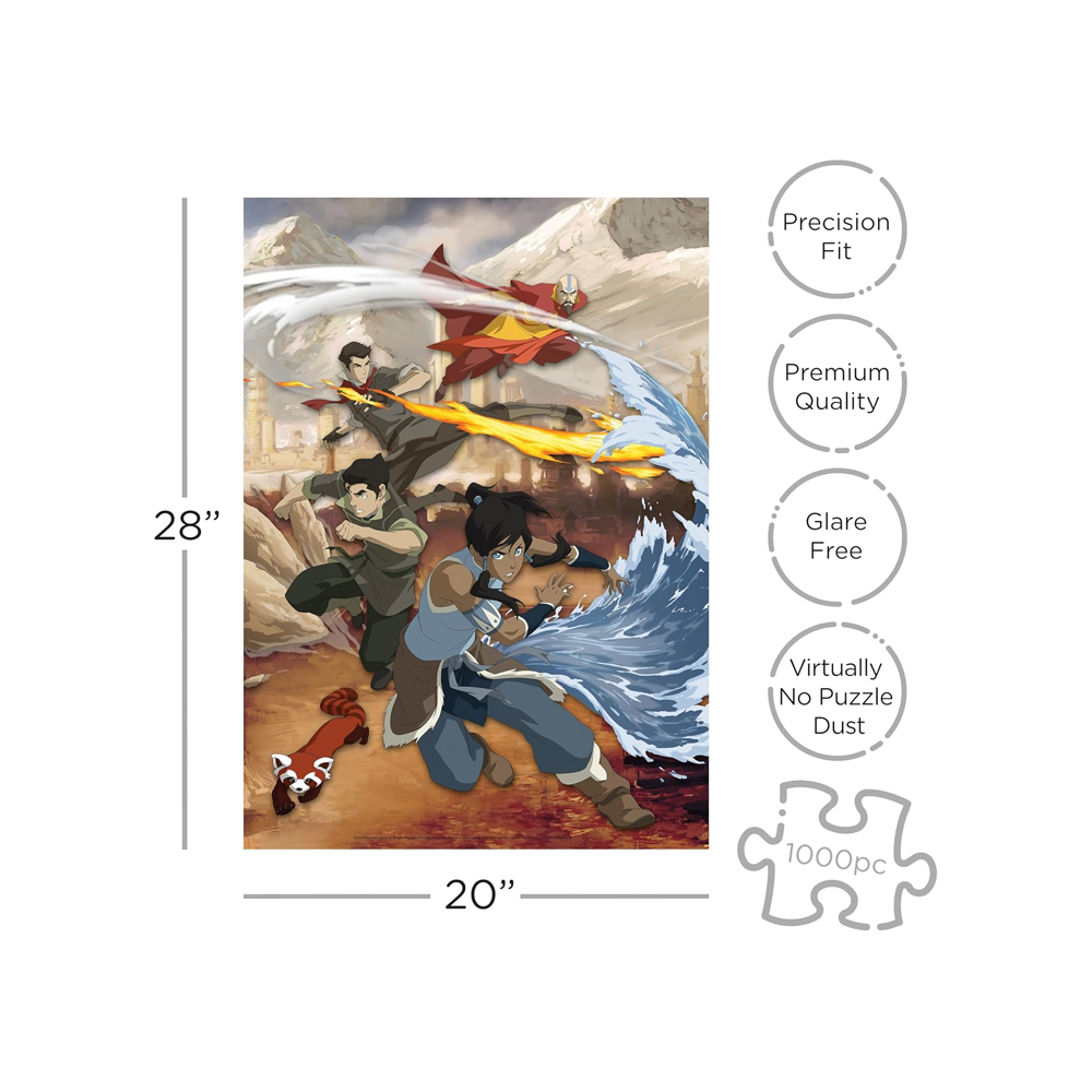 Rompecabeza AQUARIUS Legend of Korra 1000 piezas - Imagen 5