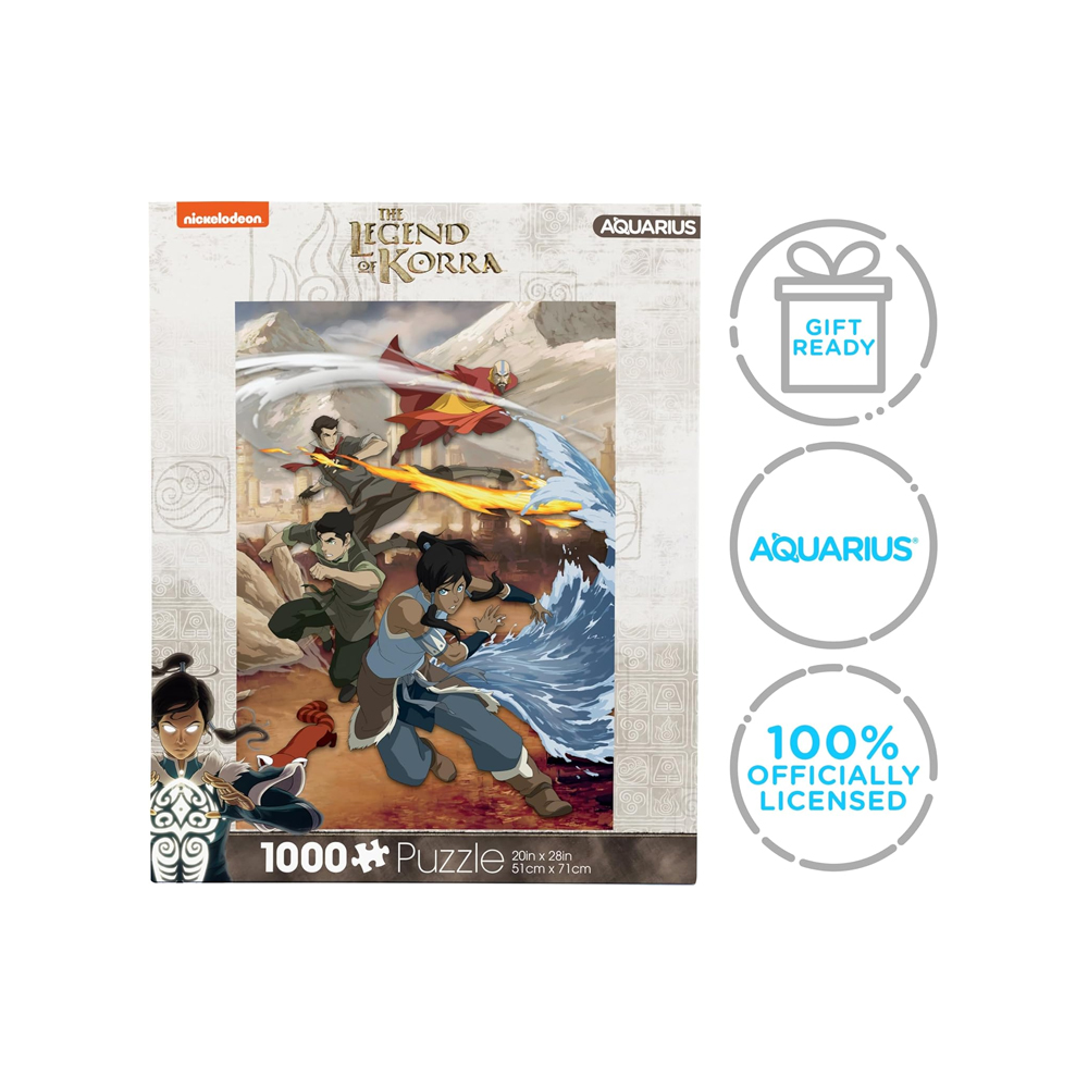 Rompecabeza AQUARIUS Legend of Korra 1000 piezas - Imagen 3