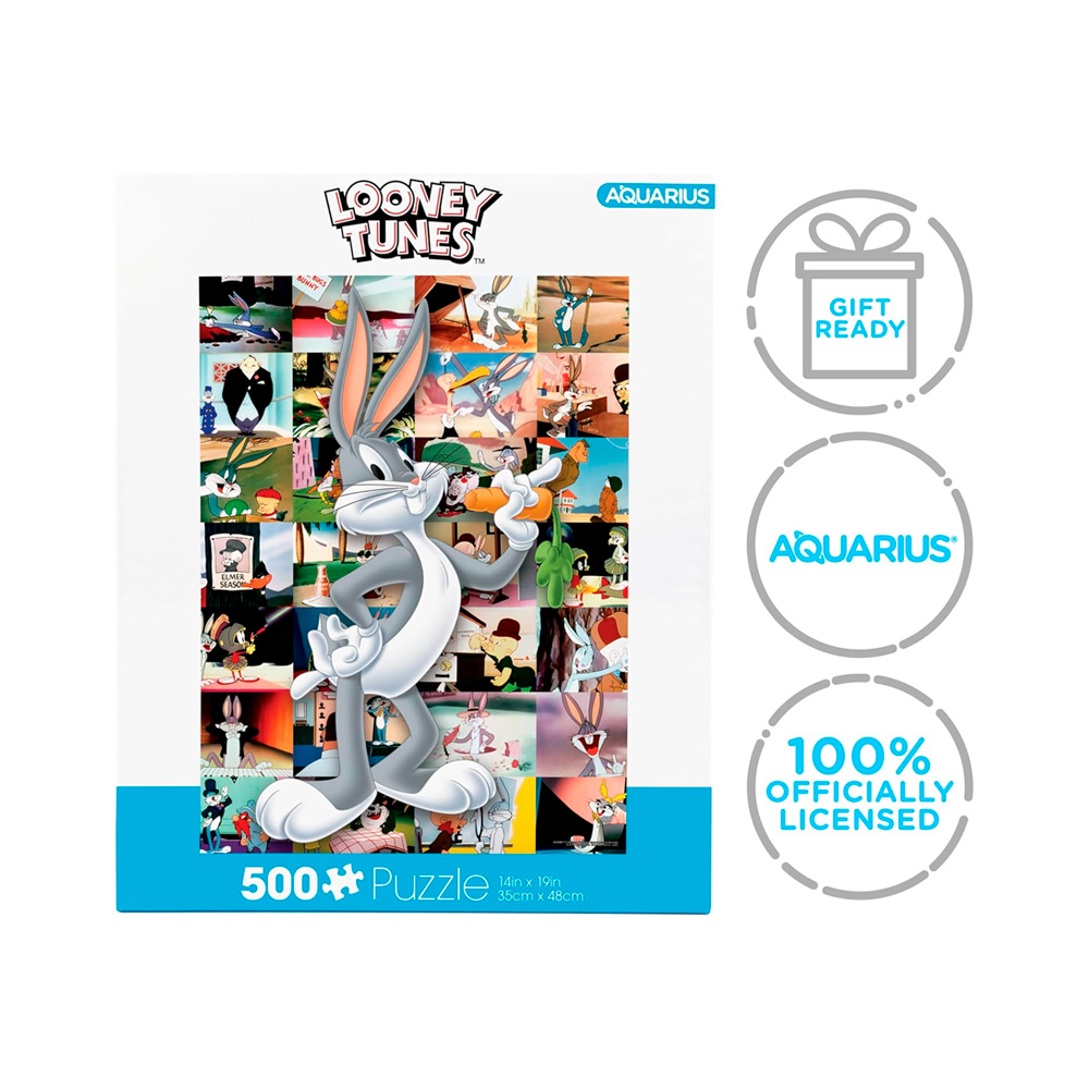 Rompecabeza AQUARIUS Looney Tunes Bugs Bunny 500 Piezas - Imagen 3