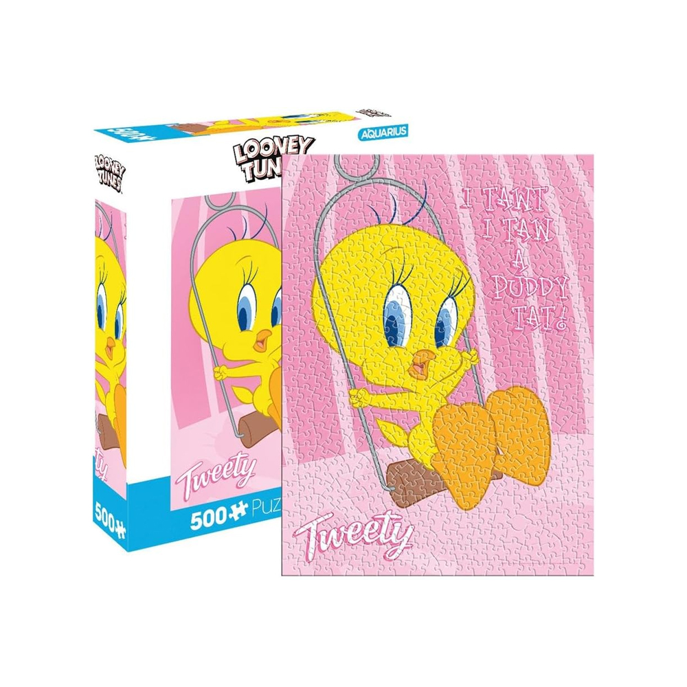 Rompecabeza AQUARIUS Looney Tunes Tweety 500 Piezas - Imagen 7