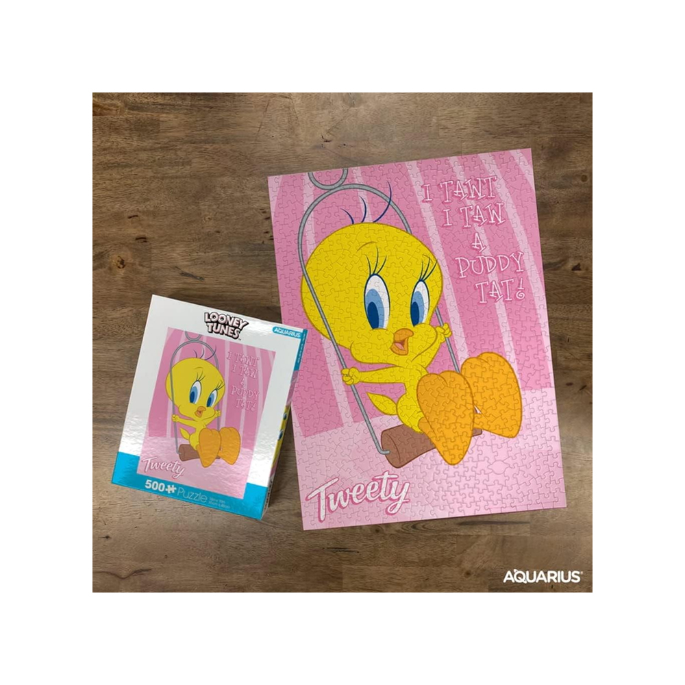 Rompecabeza AQUARIUS Looney Tunes Tweety 500 Piezas - Imagen 6