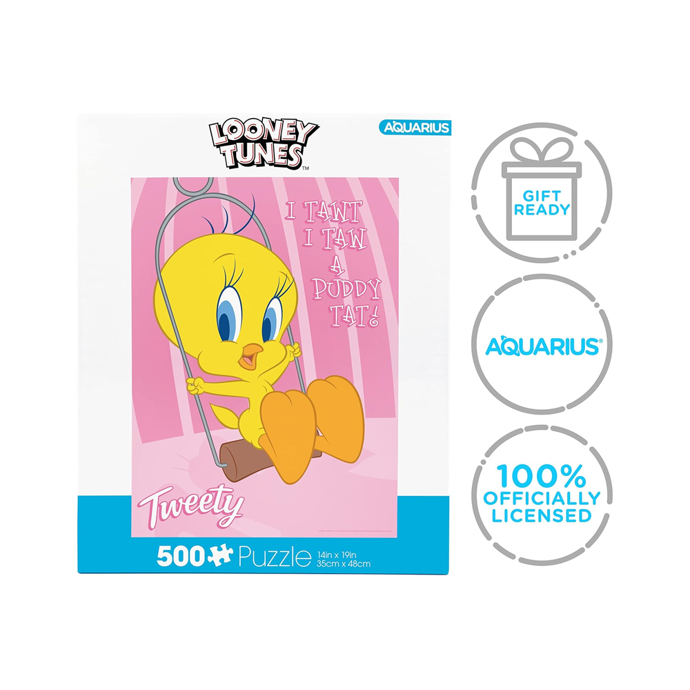 Rompecabeza AQUARIUS Looney Tunes Tweety 500 Piezas - Imagen 3