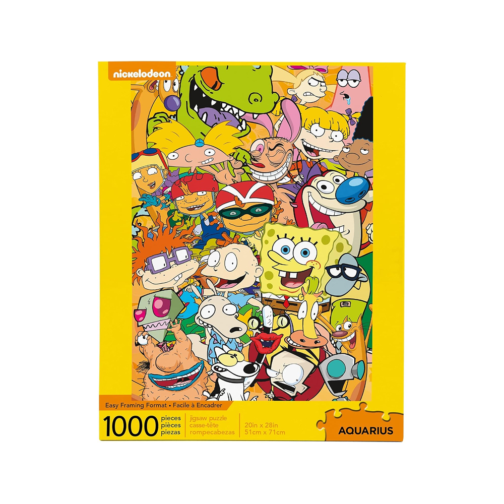 Rompecabeza AQUARIUS Nickelodeon 90s 1000 piezas