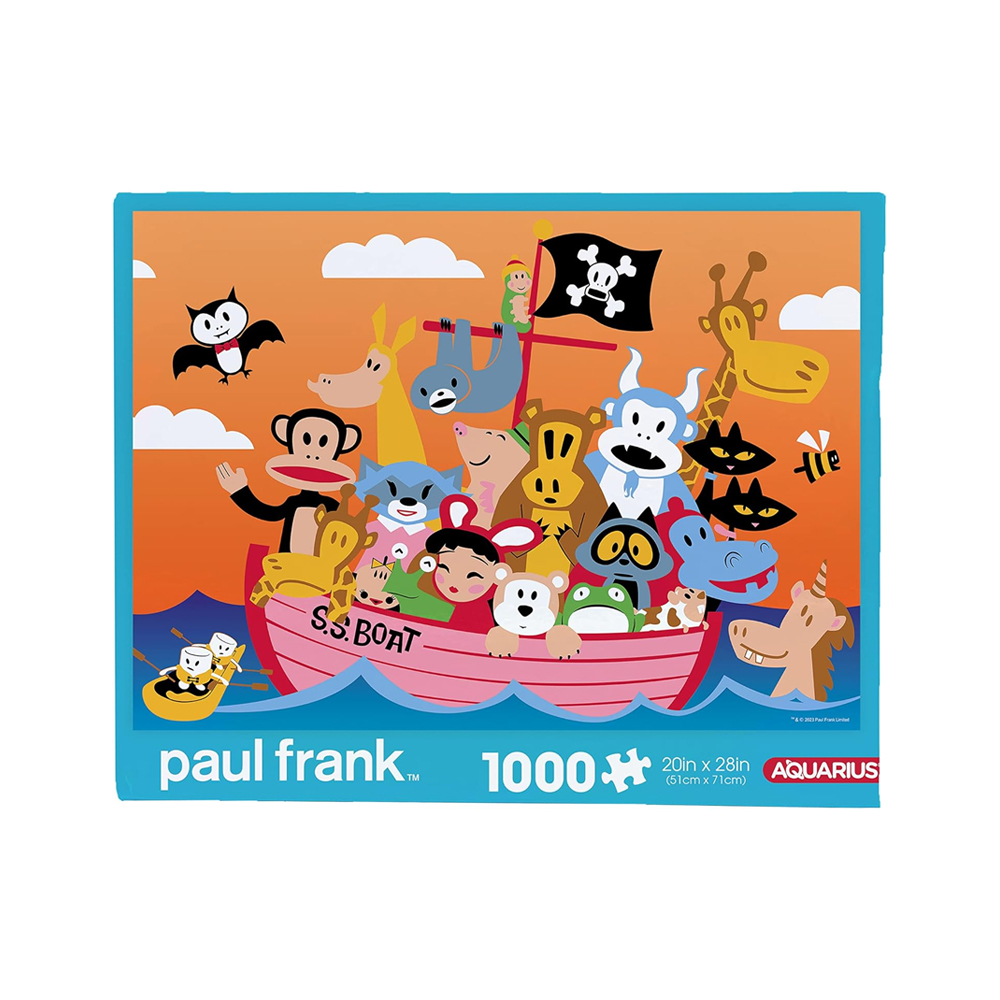 Rompecabeza AQUARIUS Paul Frank Pirate Ship 1000 Piezas