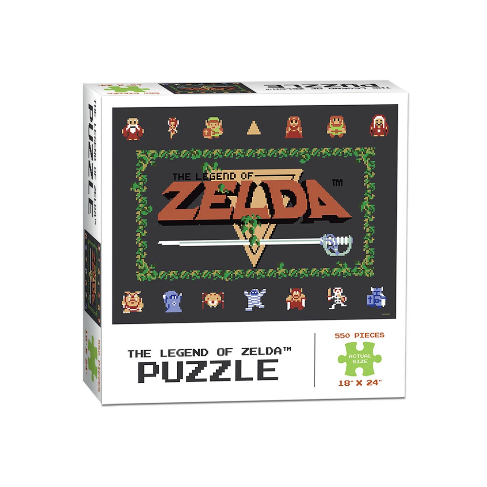 Rompecabeza Legend of Zelda 550 Piezas Retro - Imagen 2