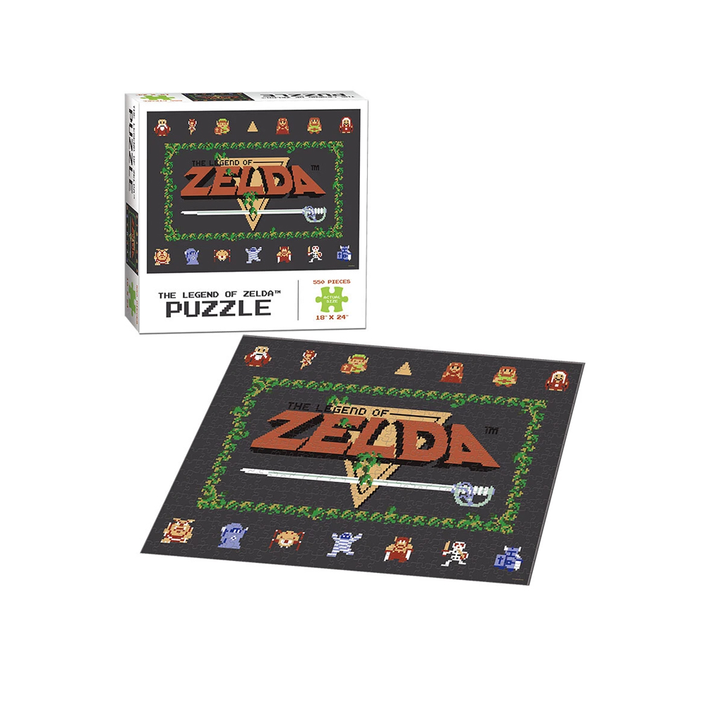 Rompecabeza Legend of Zelda 550 Piezas Retro - Imagen 4
