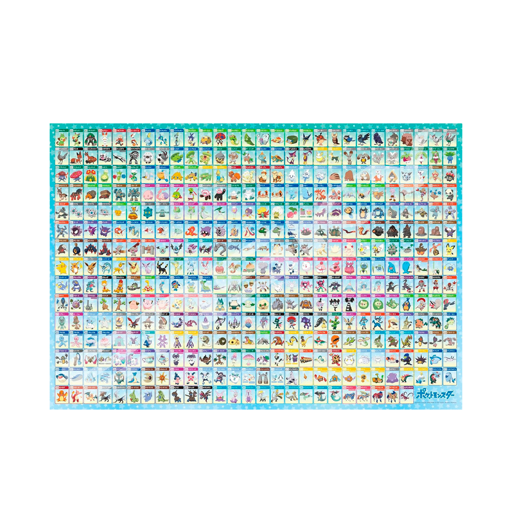 Rompecabeza Pokedex Ensky Galar 500 Piezas - Imagen 4